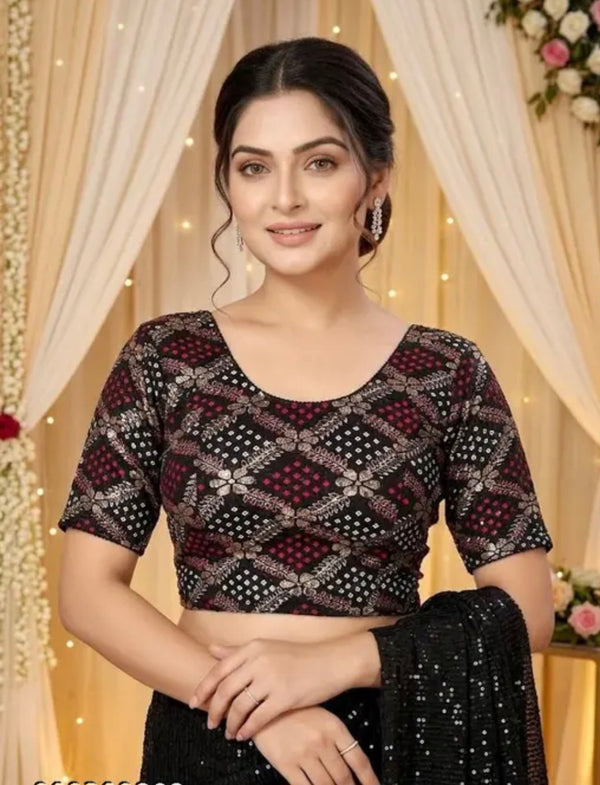 Bollywood désigner mariage sari blouse taille 40