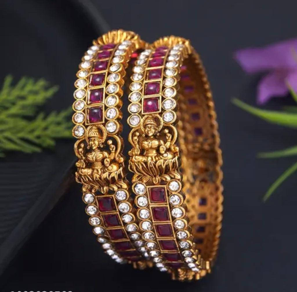 Bollywood désigner temple bracelet taille 2.6
