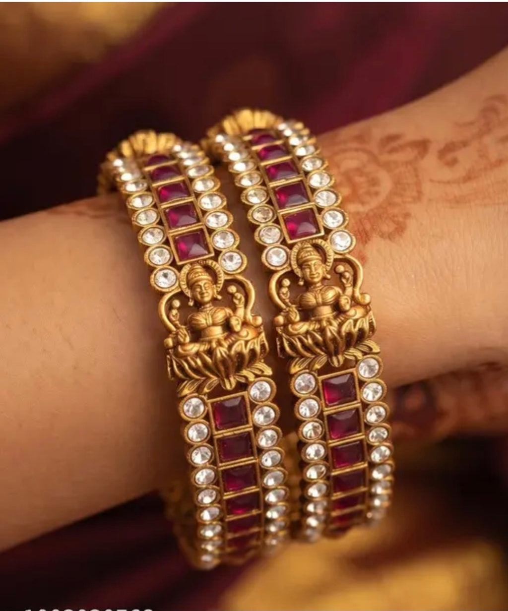Bollywood désigner temple bracelet taille 2.6