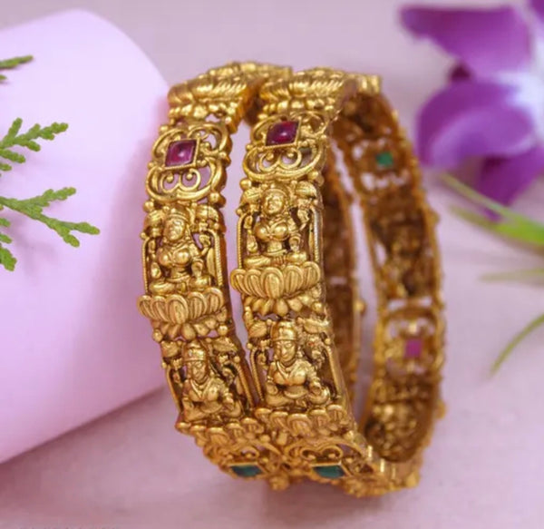 Bollywood désigner temple bracelet taille 2.8