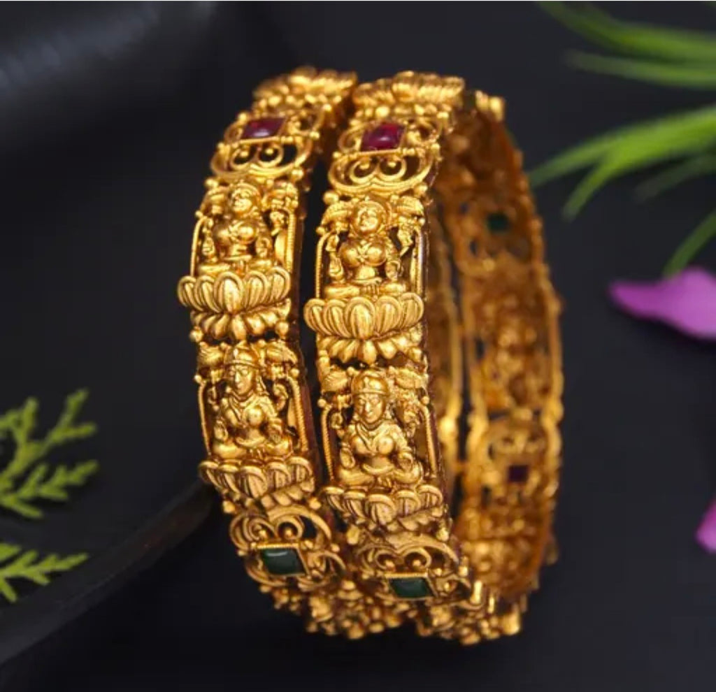 Bollywood désigner temple bracelet taille 2.8