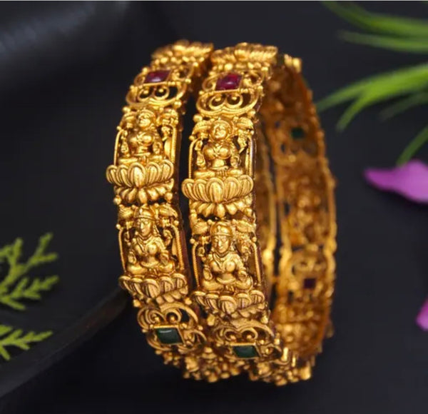 Bollywood désigner temple bracelet taille 2.8