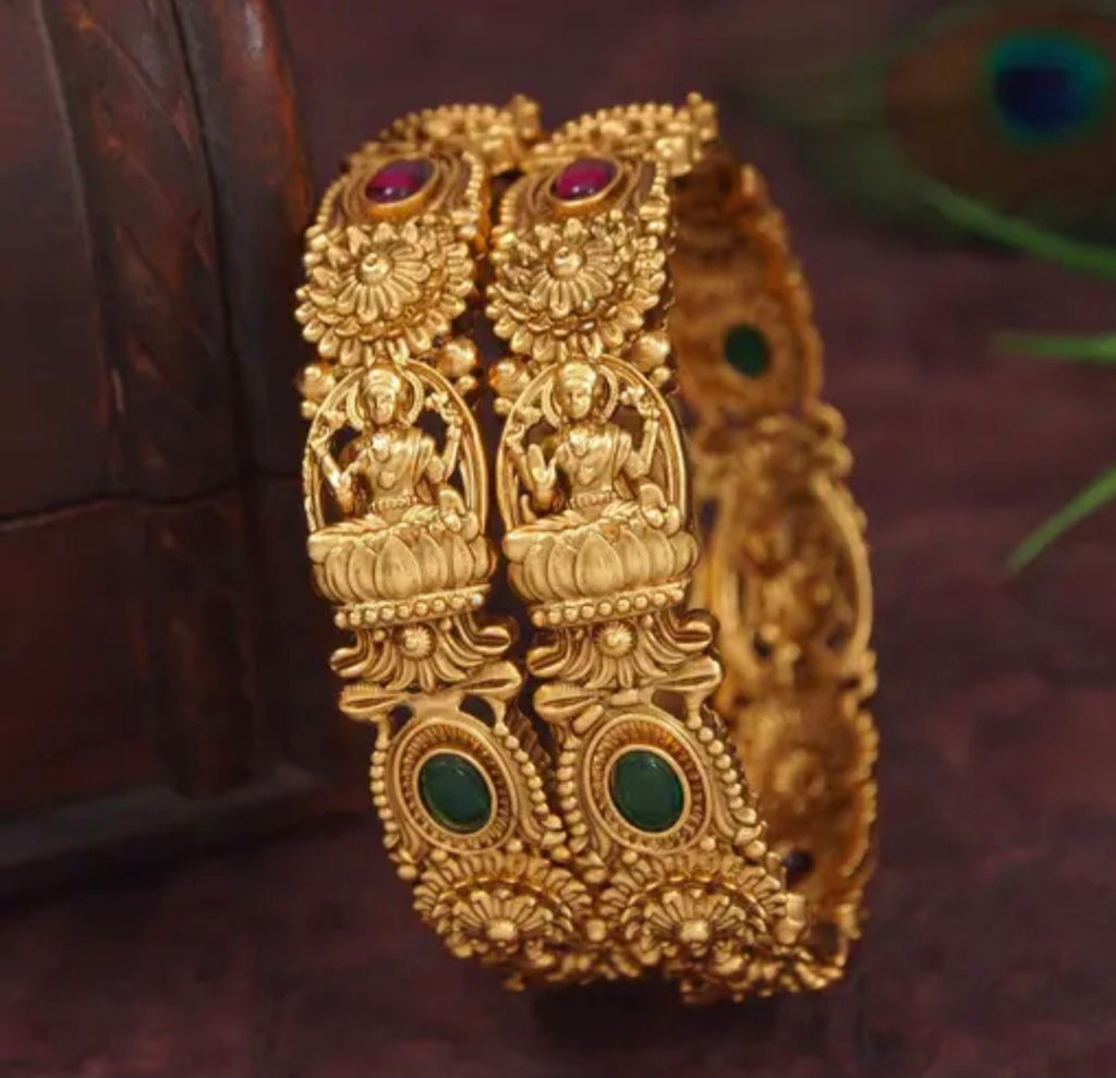 Bollywood désigner mariage temple bracelet taille 2.6