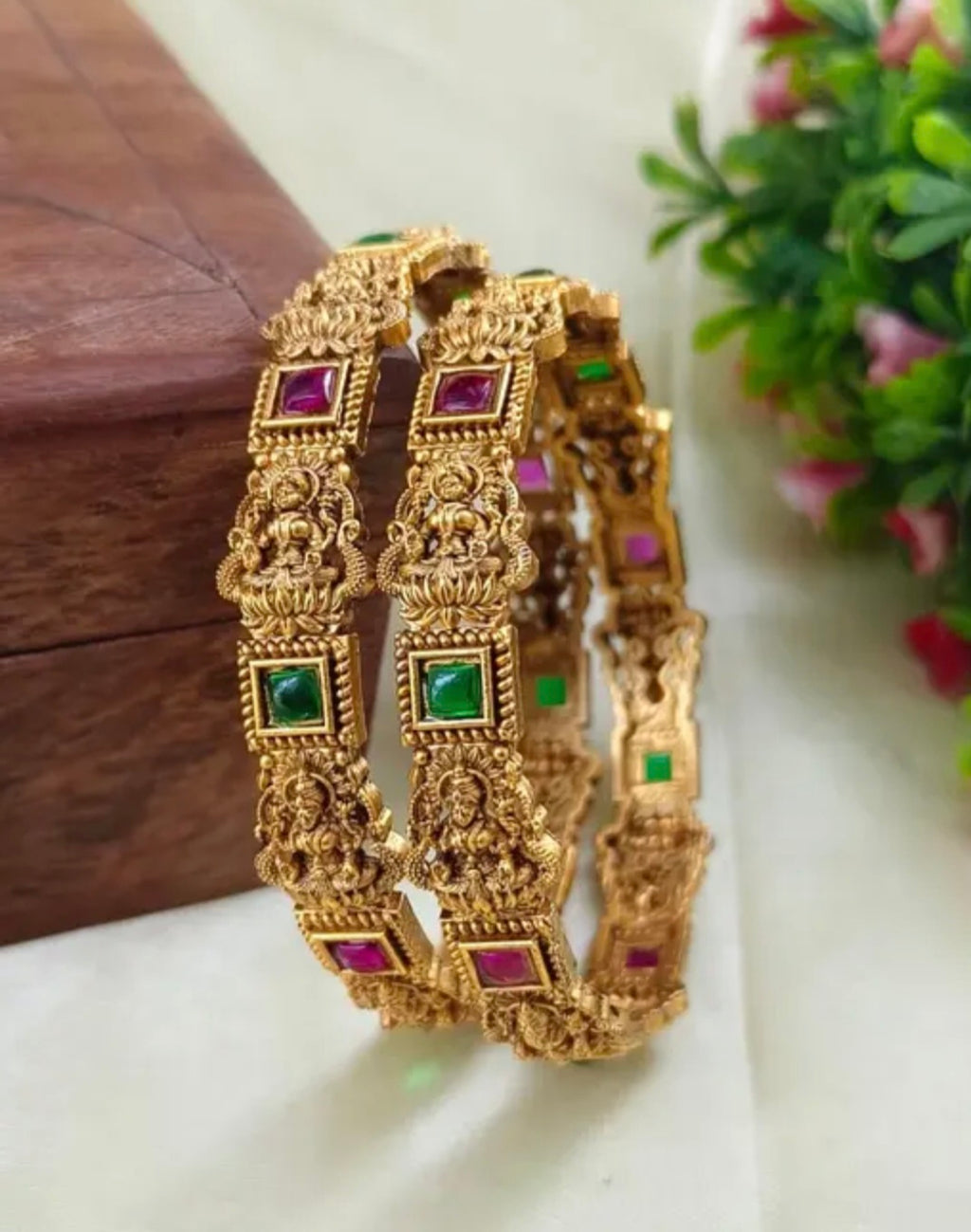 Bollywood mariage temple bracelet taille 2.6