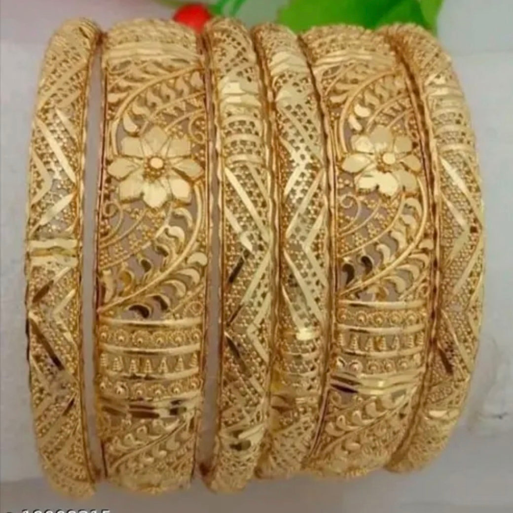 Bollywood désigner mariage bracelet 6 pièces taille 2.8 Image secondaire du produit