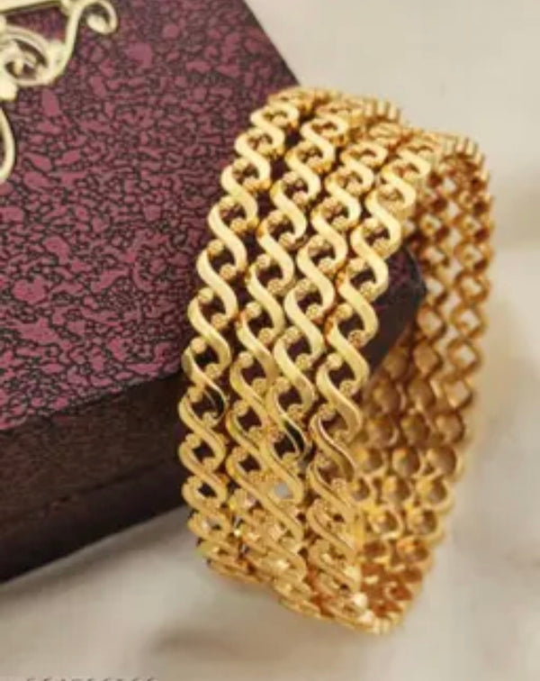 Indian gold-plated wedding bracelet, size 2.6
