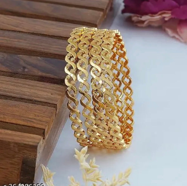 Indian gold-plated wedding bracelet, size 2.6