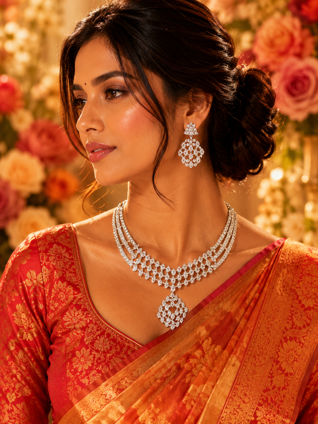 Bollywood désigner mariage parure blanc 2 pièces