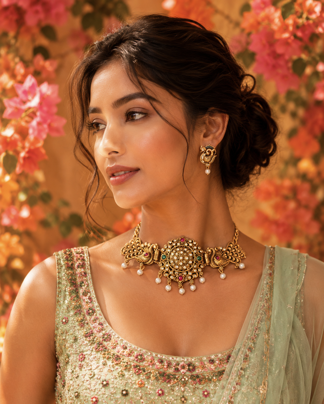 Bollywood désigner mariage parure 2 pièces Image principale du produit
