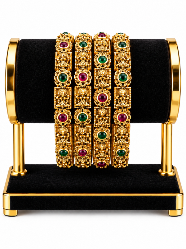 Indian mariage traditionnelle lakshmi bracelet taille 2.8