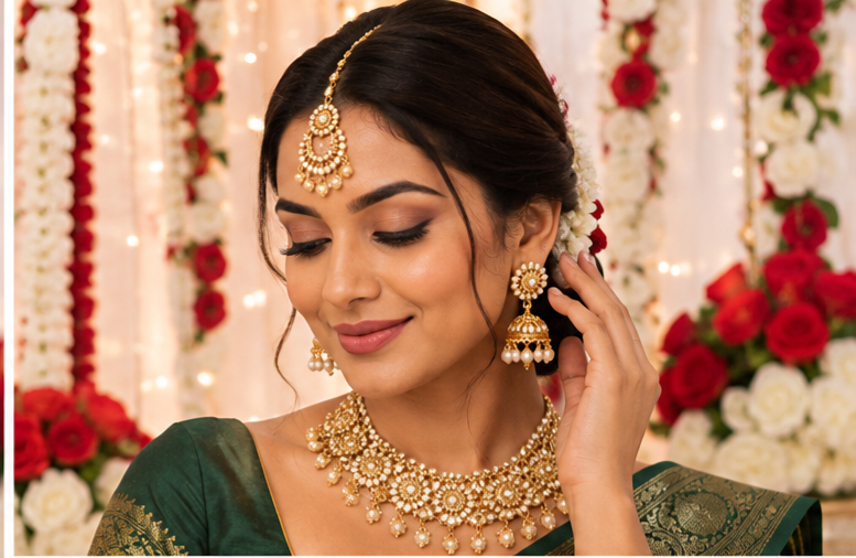 Bollywood désigner mariage sari parure 3 pièces