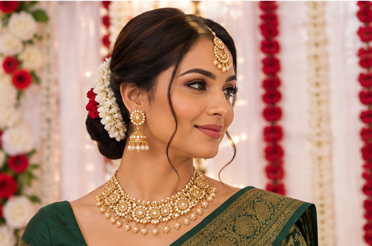 Bollywood désigner mariage sari parure 3 pièces