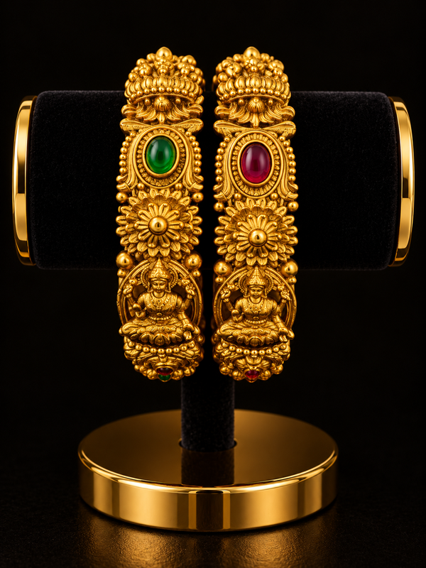 Bollywood désigner mariage temple bracelet taille 2.6