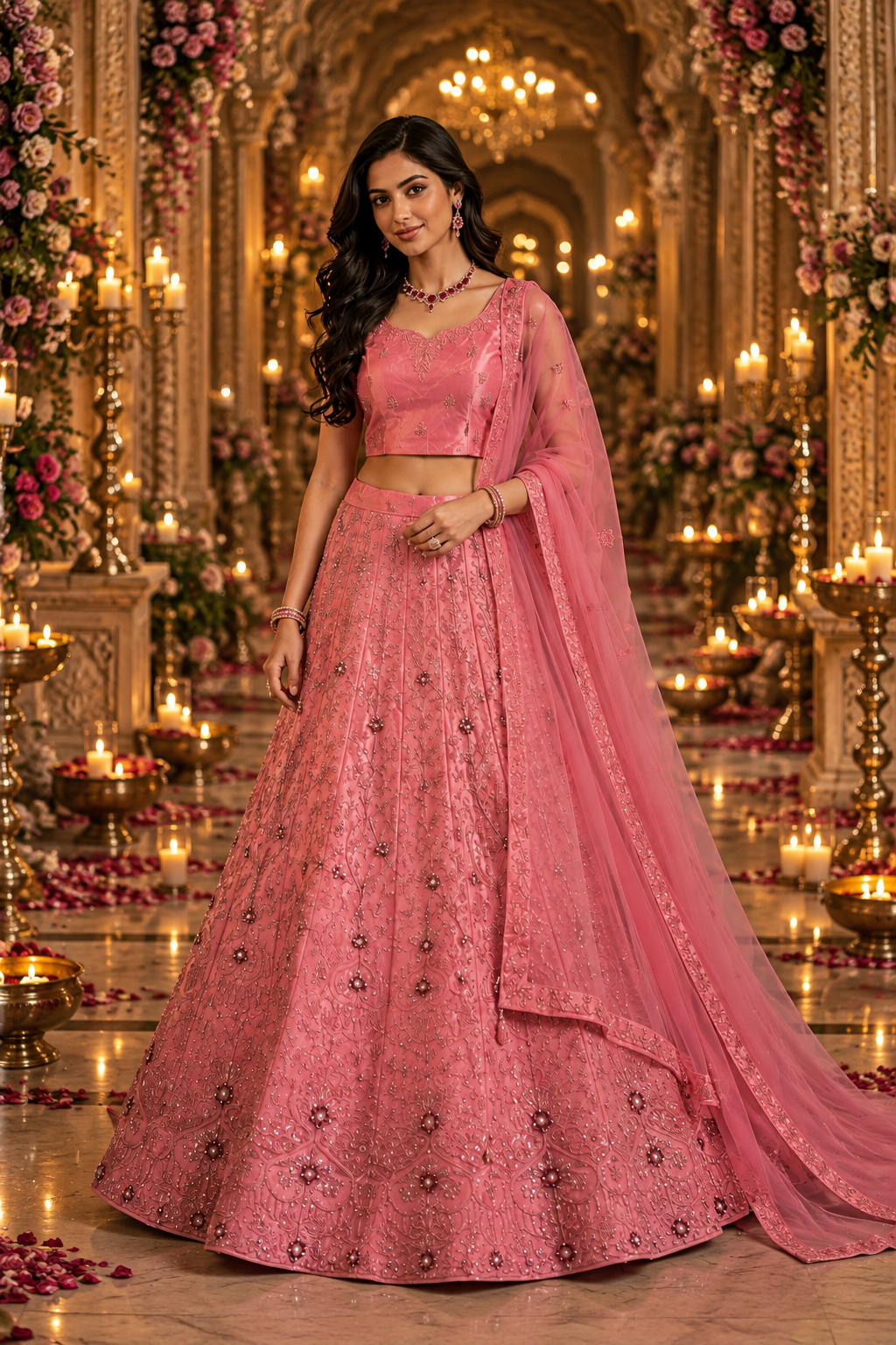 Bollywood désigner lehanga choli 3 pièces taille 36/42