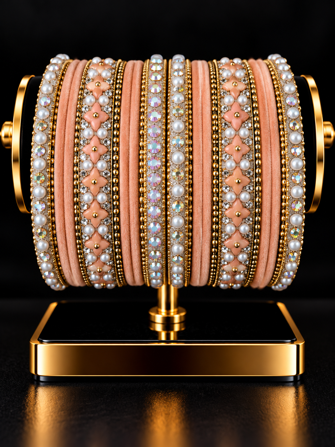 Indian désigner bracelet corail taille 2.10 Image principale du produit