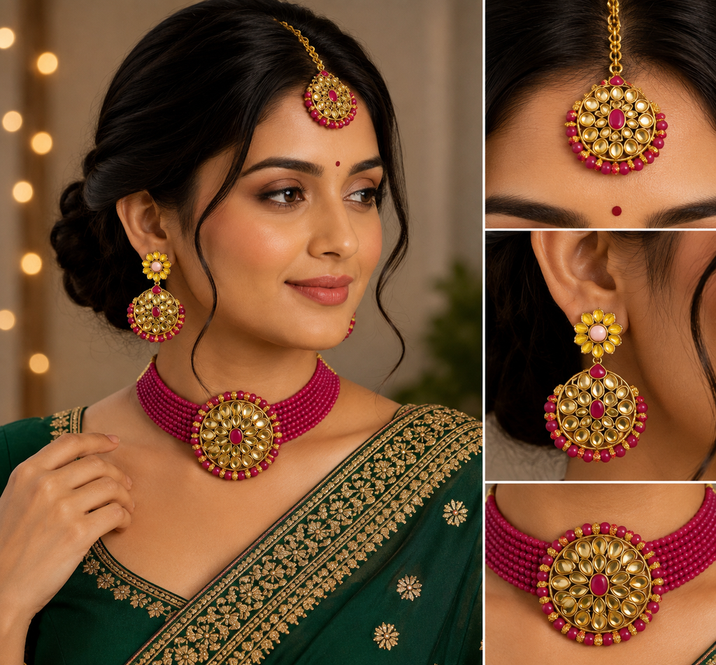 Bollywood designer parure 3 pièces 4 couleurs différentes